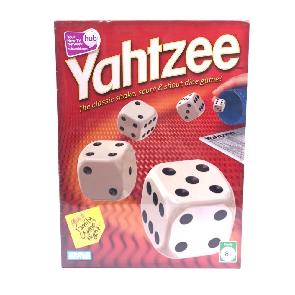Yahtzee Dice Game By Parker Brothers NEW
